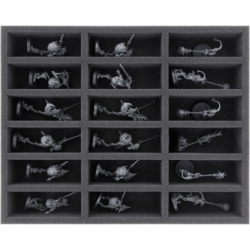 FS060A002 foam tray for Gloomspite Gitz - 18 compartments