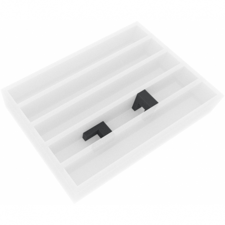 10 foam spacers /separators for model trains 50 mm x 40 mm x 20 mm