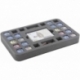HSHP030BO 30 mm Half-Size foam tray with 27 compartments
