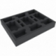 Bandeja de espuma FSLG050BO Full Size con 13 compartimentos para accesorios