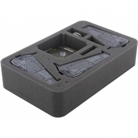 HSHZ060BO foam tray for Star Wars X-WING 3 x Upsilon Class and accessories