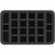 HSMEDL055BO foam tray with 22 compartments