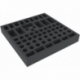 AFMEDG040BO 40 mm foam tray for Warhammer 40000: Forbidden Stars - 62 compartments