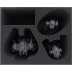 FSMEEF130BO foam tray for Imperial Knights: 1 large Knight + 1 Armiger