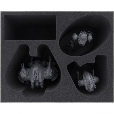 FSMEEF130BO foam tray for Imperial Knights: 1 large Knight + 1 Armiger