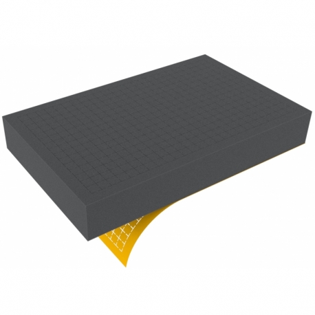 DS080RS 80 mm Figure Foam Tray double-size Raster self-adhesive
