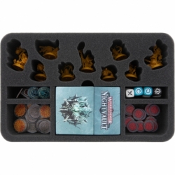 HSMEHF050BO foam tray for Warhammer Underworlds: Nightvault - Zarbag's Gitz