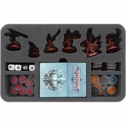 HSMEJS050BO foam tray for Warhammer Underworlds: Nightvault - Godsworn Hunt