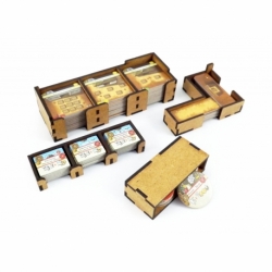 Boardgame Organizer for The Colonists and expansion Ante Portas