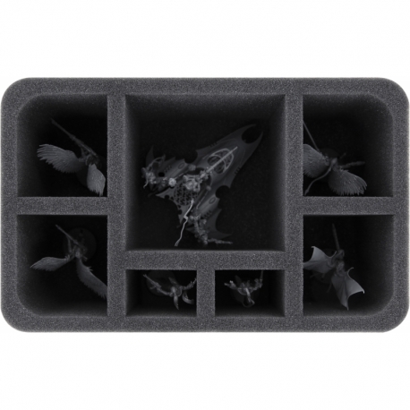 HS110A003 Feldherr foam tray for Drukhari - Venom + 6 compartments