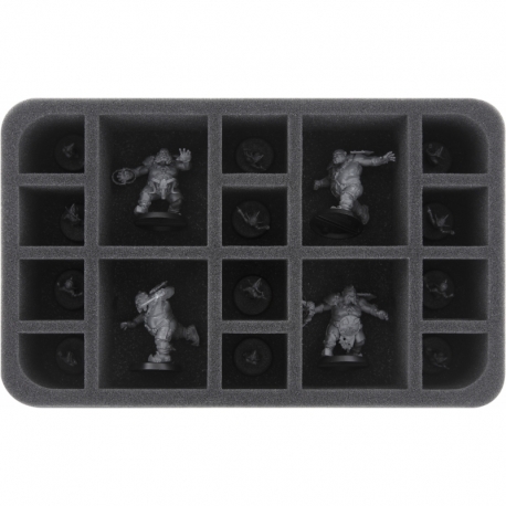 HS060A025 Feldherr foam tray for Blood Bowl: Fire Mountain Gut Busters