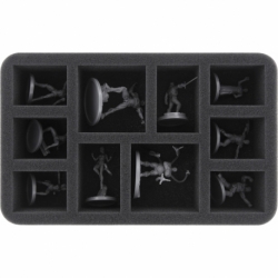 HS060A028 Feldherr foam tray for Marvel Crisis Protocol - 10 compartments