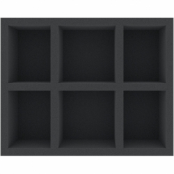 FS080A009 Feldherr foam tray for Death Guard - 6 compartments