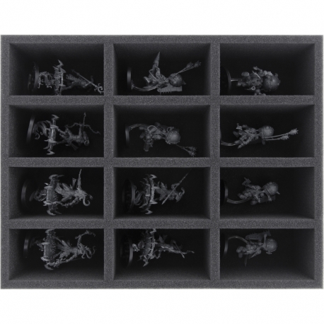 FS070A006 foam tray for Disciples of Tzeentch - 12 compartments