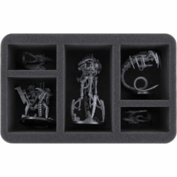 HS075A022 Feldherr foam tray for Necrons - 5 compartments