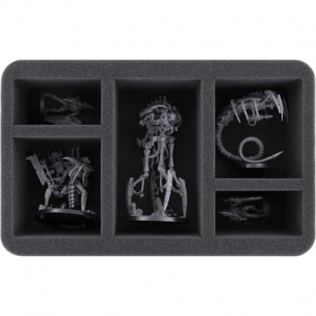 HS075A022 Feldherr foam tray for Necrons - 5 compartments