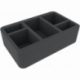 HS075A022 Feldherr foam tray for Necrons - 5 compartments