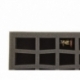 FS040C5BO 40 mm Full-Size foam tray with 45 compartments