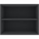 FSMEOC100BO 100 mm Full-Size foam tray with 2 compartments