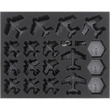 FSMERH045BO Feldherr foam tray for Aeronautica Imperialis: Ork Air Waaagh! - Squadron