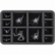 HS070A015 Feldherr foam tray for Tyranids - 12 compartments