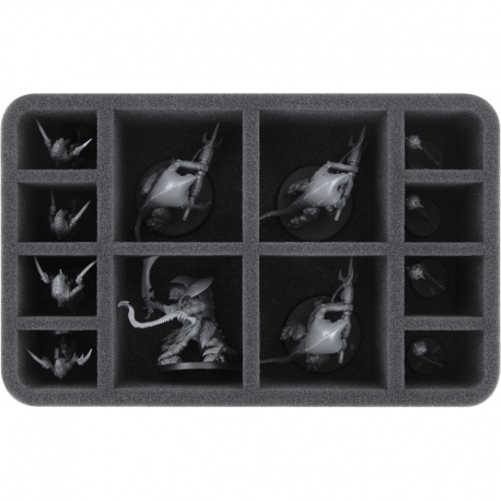 HS070A015 Feldherr foam tray for Tyranids - 12 compartments