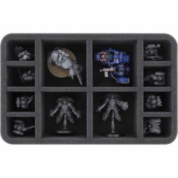 HS070A017 Feldherr foam tray for Space Marines - 12 compartments