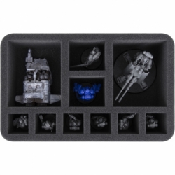 HS070A021 Feldherr foam tray for Space Marines - 10 compartments