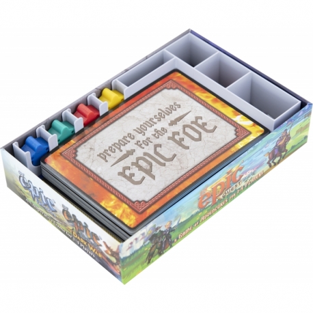 Feldherr Organizer for Tiny Epic Defenders - board game box