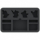 HSMFBA045BO Feldherr foam tray for Warhammer Underworlds: Direchasm - Khagra’s Ravagers