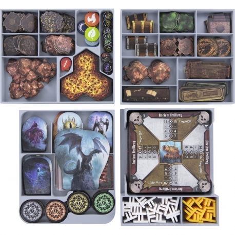 Feldherr Organizer + foam insert for Gloomhaven - board game box