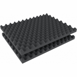 FSNP050Set 2pcs. 50 mm Convoluted foam - full-size