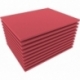FS010Bred10 10pcs. 345 mm x 275 mm x 10 mm colored foam for Shadowboard red