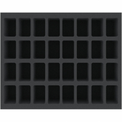 FS060WH32 60 mm foam tray for Warhammer - 32 compartments