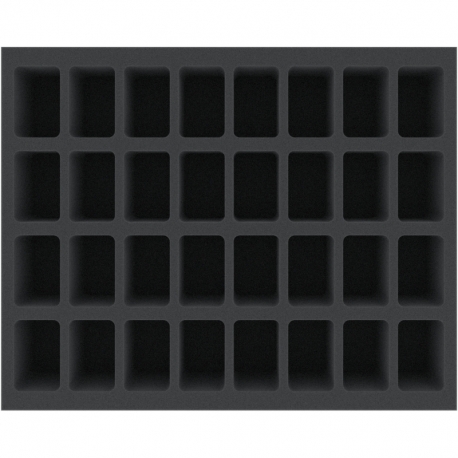 FS060WH32 60 mm foam tray for Warhammer - 32 compartments