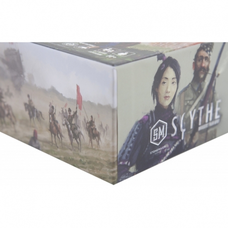 Foam tray for Scythe expansion Invaders from Afar with 14 compartments