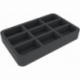 HS040A009 Feldherr foam tray for model cars 1:64 - 9 cars