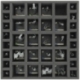 AF055VD04 55 mm foam tray for Mansions of Madness - 2nd Edition Expansion Heroes