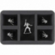 HS070A004 Feldherr foam tray for Infinity The Game - 5 miniatures