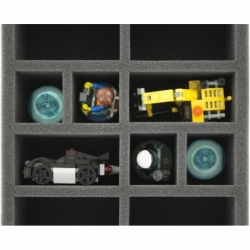 HS060LE03 60 mm half-size foam tray for Lego Dimensions big miniatures
