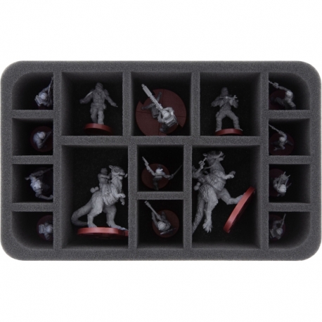 HS065A002 Bandeja de espuma Feldherr para Star Wars Legion: Jinetes Tauntaun + Veteranos Rebeldes