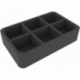HS060A005 foam tray for Space Marines - 6 compartments