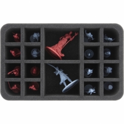 HS060A023 foam tray for Godtear - 18 compartments