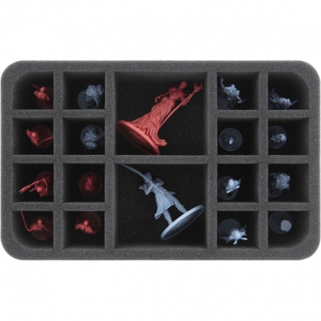 HS060A023 foam tray for Godtear - 18 compartments