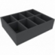 FS090A001 foam tray for Craftworlds - 8 compartments