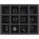 FS100A003 Feldherr foam tray for Runewars Miniatures Game - 12 compartments