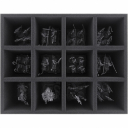 FS100A003 Feldherr foam tray for Runewars Miniatures Game - 12 compartments