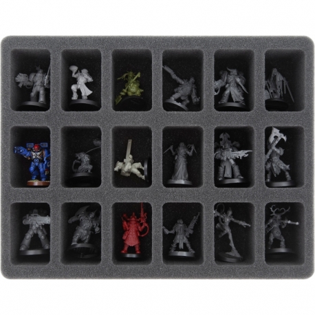 Feldherr Warband Shelter Storage Box for 18 miniatures