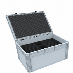 Box for 24 tablets - compatible with Apple iPad, Samsung and Microsoft Surface Go