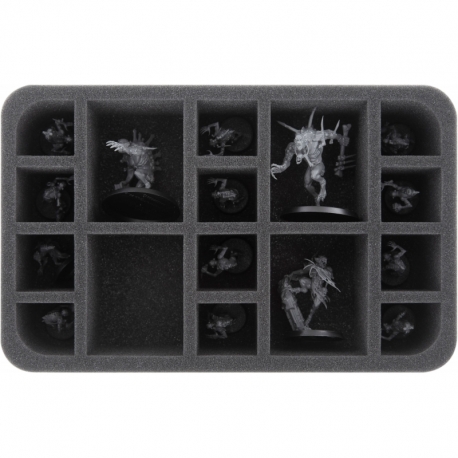 HS060A001 foam tray for Flesh-eater Courts - 16 compartments